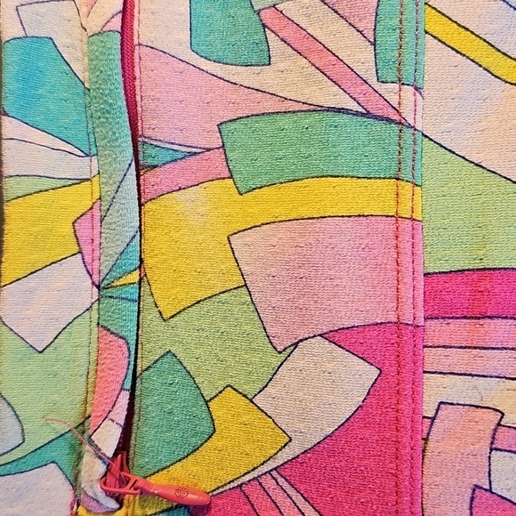 Gottex Multicolor Abstract Pattern Skort. Size Meduim. 5 Pockets. Tennis, Golf. - Picture 6 of 9